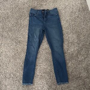 Kendall & Kylie Dark Blue Skinny Jeans